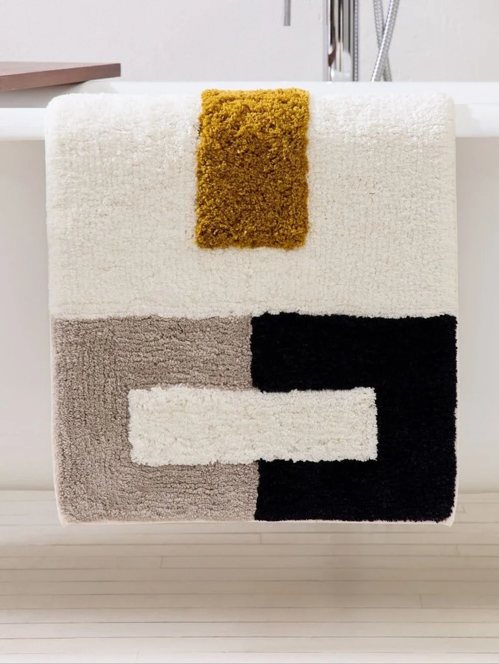 west elm Colorblock Bath Mat